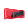 Kit teclado e mouse sem fio C3tech K-W20BK ABNT2/1000DPI preto
