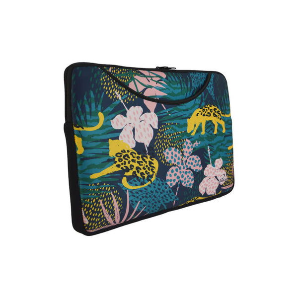 Case para notebook 15,6" Reliza Onça com bolso  frontal