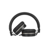 Headset dobrável HP DHH-1206 preto e dourado