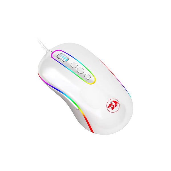 Mouse gamer Redragon Phoenix Lunar White RGB M702W-1