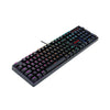 Teclado gamer óptico Redragon Surara Pro switch vermelho