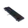 Teclado gamer óptico Redragon Surara Pro switch vermelho