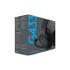 Headset gamer Logitech G433 preto