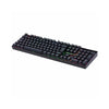 Teclado mecânico gamer Redragon Mitra switch marrom RGB