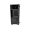 Gabinete gamer Evus Black EV-G13
