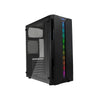 Gabinete gamer Evus Black EV-G13