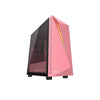 Gabinete gamer Motospeed Hyrax rosa