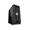 Gabinete Midtower Pcyes Nova preto Led 7 cores