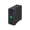 Gabinete Midtower Pcyes Nova preto Led 7 cores