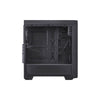 Gabinete Midtower Pcyes Nova preto Led 7 cores