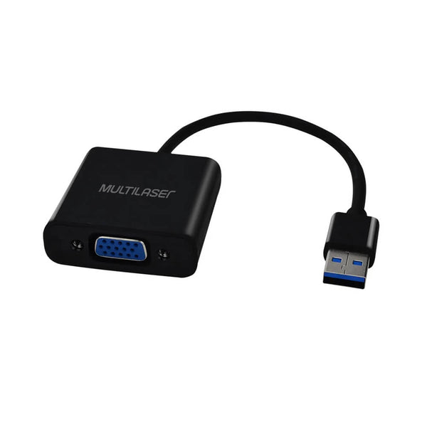 CABO CONVERSOR USB M X VGA F MULTILASER - WI348