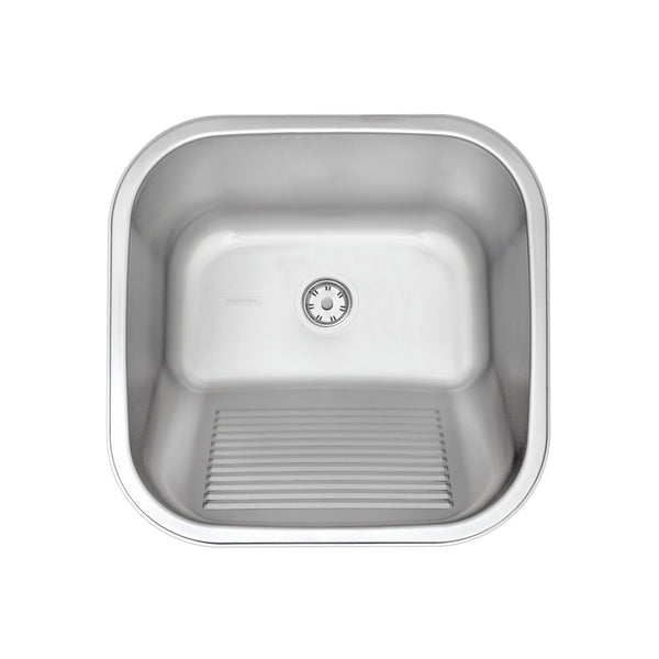Tanque de encaixe Tramontina Hera 23 litros aço inox acetinado