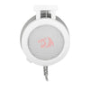 Headset gamer Redragon Scylla Lunar White H901W
