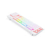 Teclado gamer de membrana Redragon Shiva K512W-RGB branco