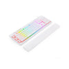 Teclado gamer de membrana Redragon Shiva K512W-RGB branco