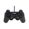 Controle com fio USB para PC Vinik modelo Play 2 preto