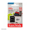 Cartão de memória 64GB Sandisk Ultra Class 10 com adaptador