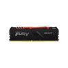 Memória 16GB DDR4 3000 Kingston Fury Beats RGB CL16 black