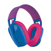 Headset Gamer Logitech G435 Sem Fio Bluetooth Azul e Rosa
