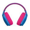 Headset Gamer Logitech G435 Sem Fio Bluetooth Azul e Rosa