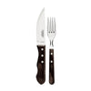 Jogo de Churrasco Tramontina Jumbo 12 Peças Aço Inox 21199996