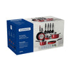 Kit Cozinha Tramontina Everyday Vermelho 10 Peças