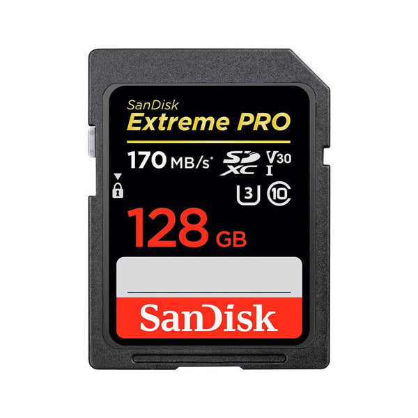 CARTAO DE MEMÓRIA 128GB SANDISK EXTREME PRO UHS-I - SDSDXXY-128G-