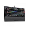 Teclado mecânico gamer Redragon switch vermelho Vishnu K596RGB