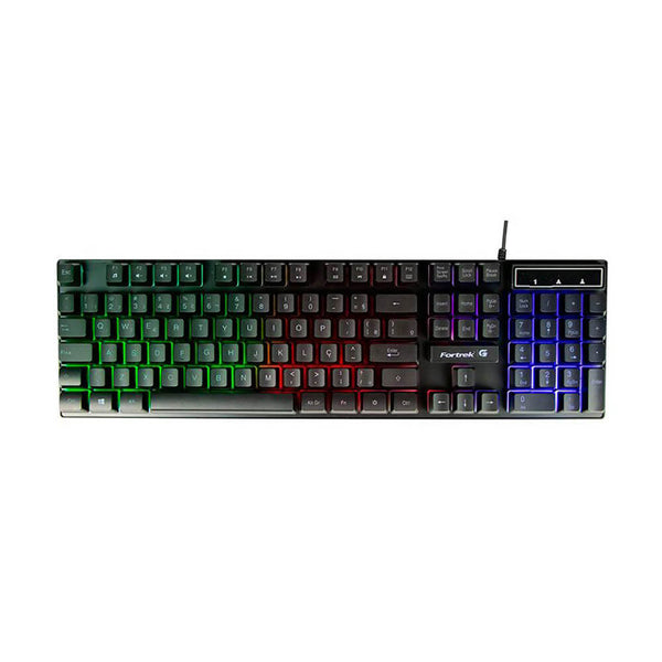 Teclado gamer multimídia Fortrek Blackfire