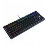 Teclado gamer mecânico Pcyes TKL Neron Black Outemu Red RGB