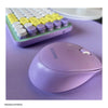 Mouse mover roxo pcyes sem fio Silent Click 1600DPI PMMWSCPP