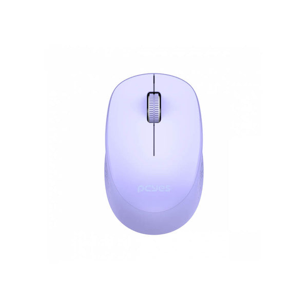 Mouse mover roxo pcyes sem fio Silent Click 1600DPI PMMWSCPP