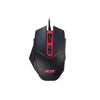 Mouse Gamer Nitro Acer Óptico Preto e Vermelho NMW120