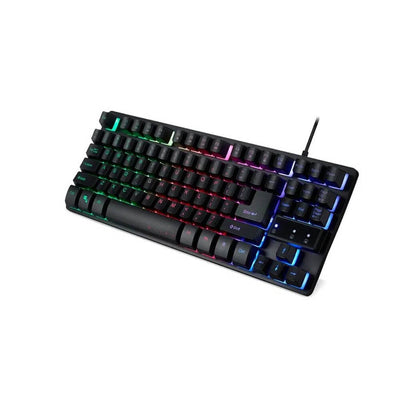Teclado Gamer Membrana Nitro Acer TKL NKW120 RGB Preto