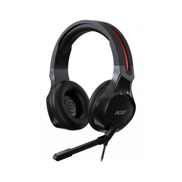 Headset Gamer Nitro Acer com Microfone Preto e Vermelho