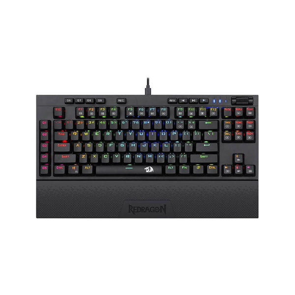 Teclado Gamer Broadsword Pro Redragon K588 RGB Switch Óptico Azul