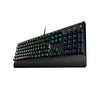 Teclado gamer mecânico Redragon Kala RGB K557RGB switch azul