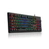 Teclado gamer mecânico Redragon Kama K578-RGB switch azul