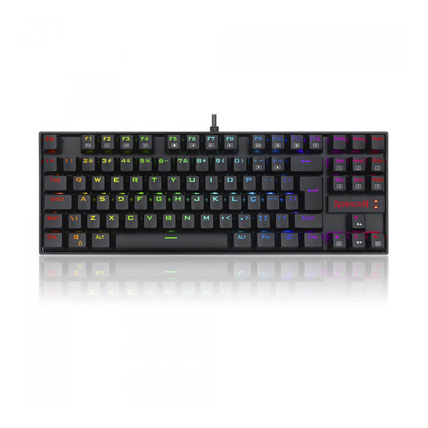 Teclado gamer magnético Redragon K552 Kumara PRO RGB switch azul