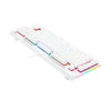 Teclado gamer branco Redragon K587 Magic Wand PRO RGB switch blue