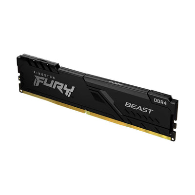 Memória 8Gb DDR4 3200 Kingstone Fury Beast Black KF432C16BB/8