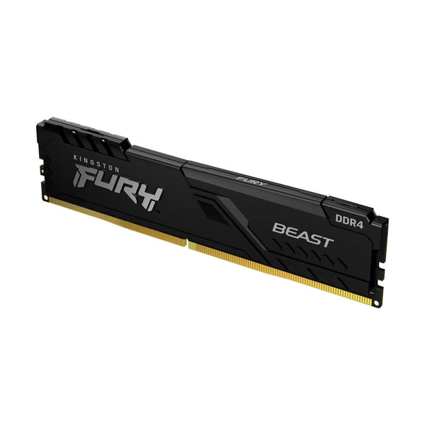 Memória 8Gb DDR4 3200 Kingstone Fury Beast Black KF432C16BB/8