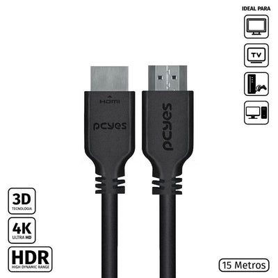 CABO HDMI 2.0 15,0 MTS PCYES - PHM20-15