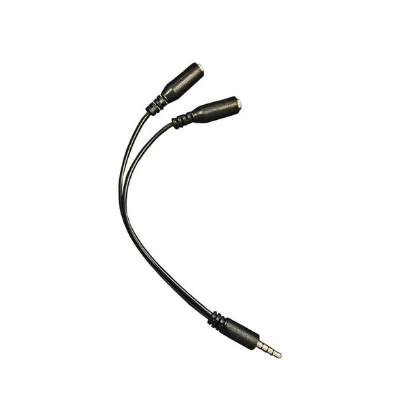 Cabo adaptador 2 P2 fêmea para P3 macho Clanm