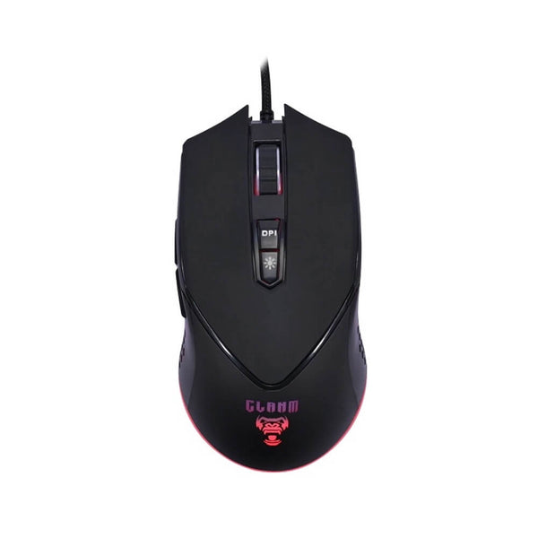 Mouse gamer Clanm King CL-MK043 preto RGB