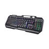 Teclado gamer de membrana Clanm Mount CL-TM8153 preto