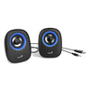 Caixa de Som SP-Q160 Genius 2.0 USB 6W RMS Azul 31730027403