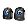 Caixa de Som SP-Q160 Genius 2.0 USB 6W RMS Azul 31730027403