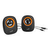 Caixa de Som SP-Q160 Genius 2.0 USB 6W RMS Laranja 31730027402