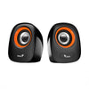 Caixa de Som SP-Q160 Genius 2.0 USB 6W RMS Laranja 31730027402